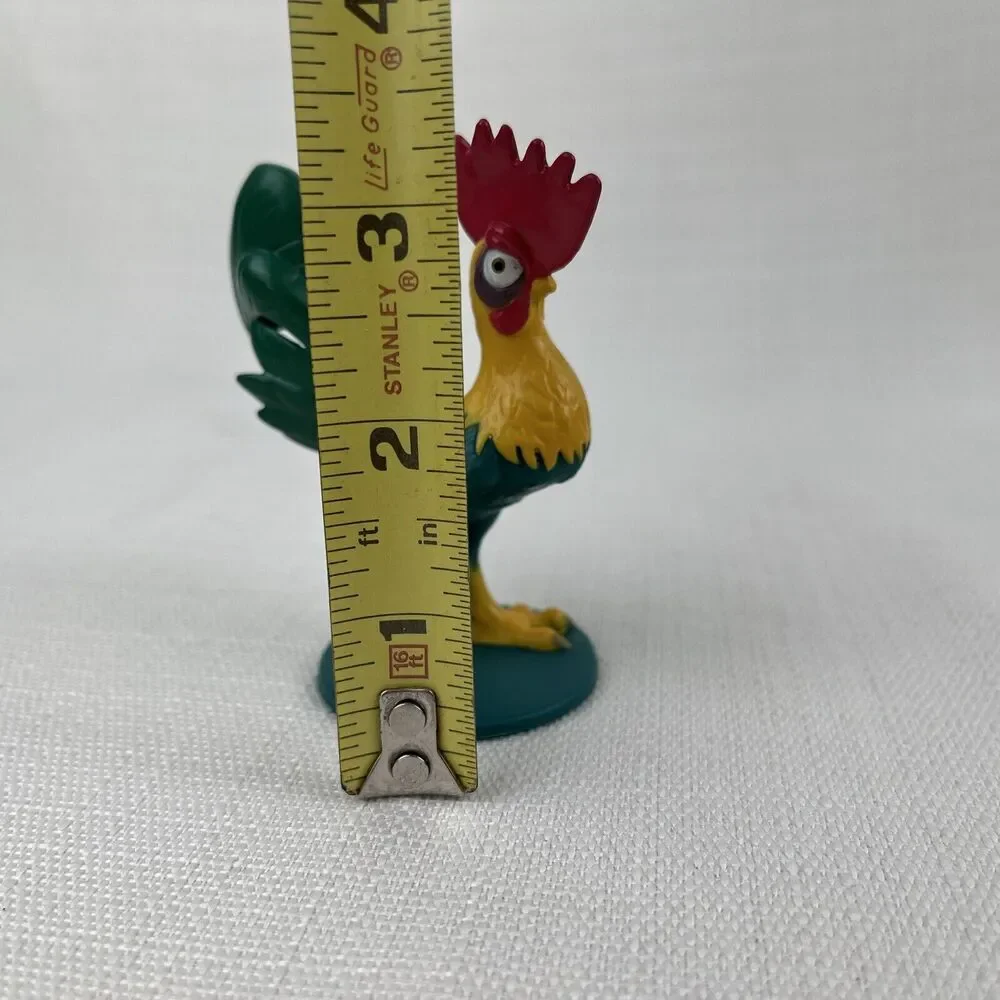 Disney Moana Hei Hei Rooster Chicken Plastic Figure Figurine Cake Topper‎ Toy